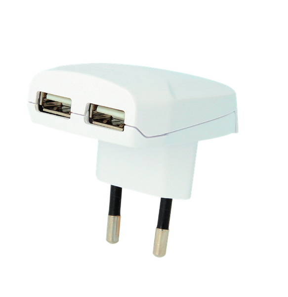 Euro USB Charger -laturi, 2,4 A