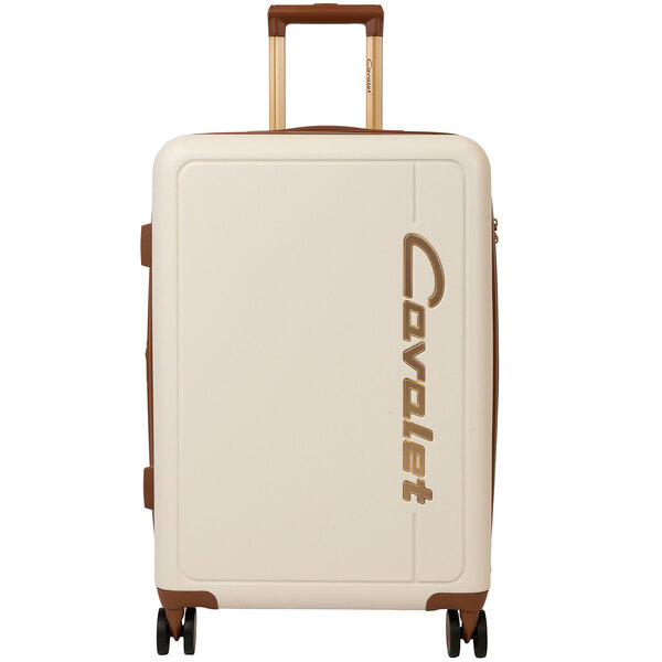 CAVALET Viken Medium 67 cm Hard Polycarbonate Luggage, Ivory