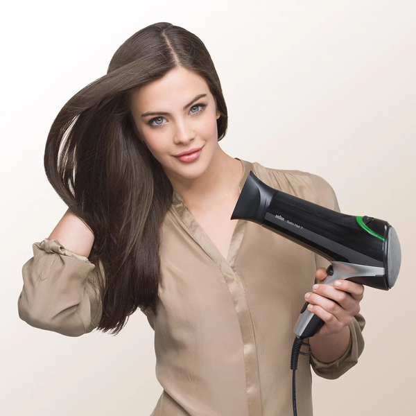Braun Satin Hair 7 HD730 - hair dryer, black/silver
