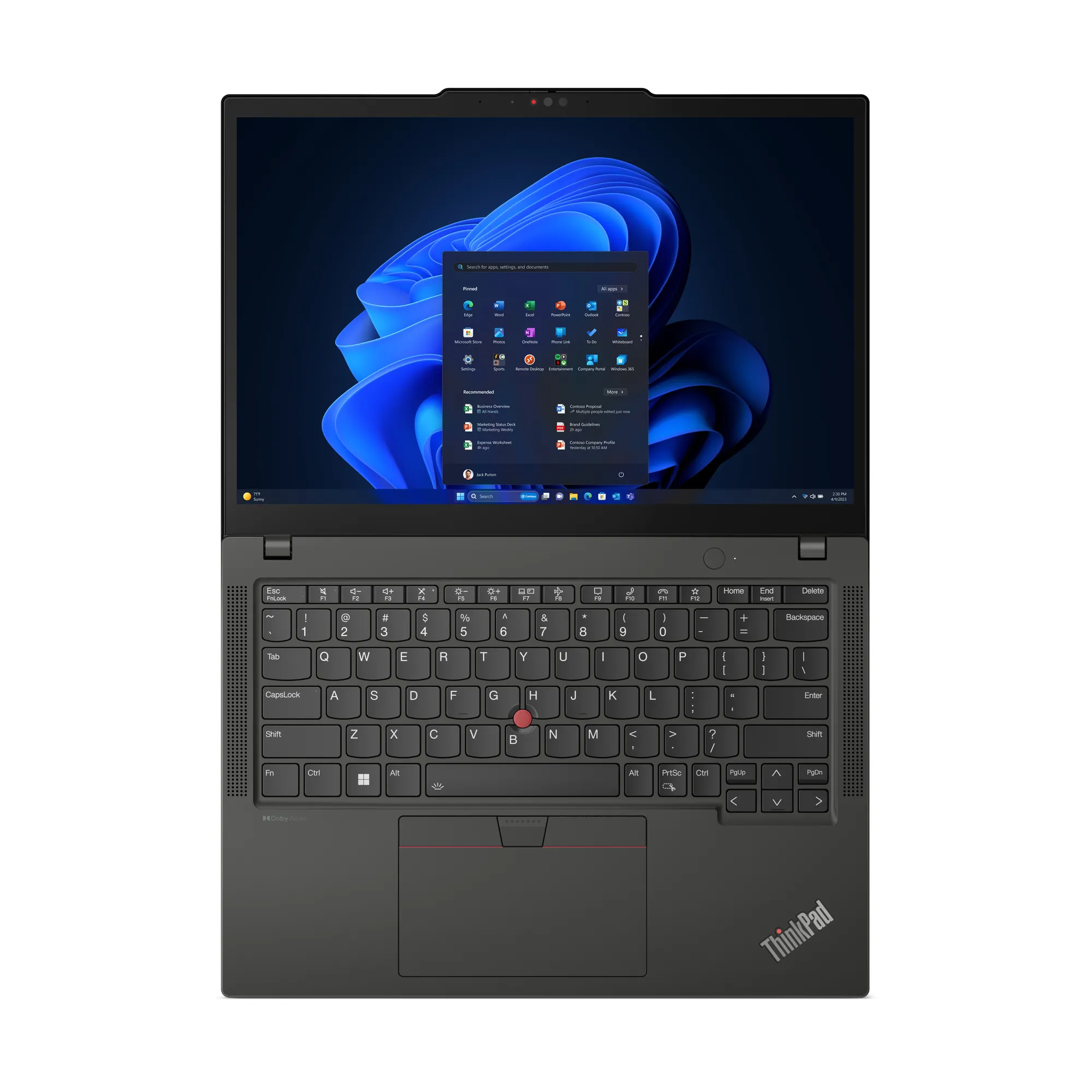 Lenovo ThinkPad X13 Gen 5 13,3&quot; WUXGA, Intel Core Ultra 5 125U, 16GB RAM, 512GB SSD, Win 11 Pro - notebook, Black