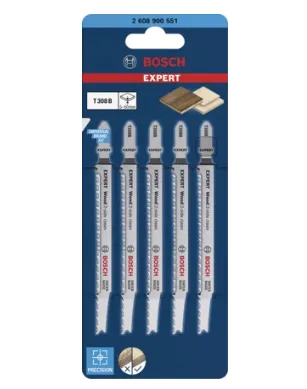 Bosch Expert Wood 2-side clean T308 B Stiksavsklinge Stiksav