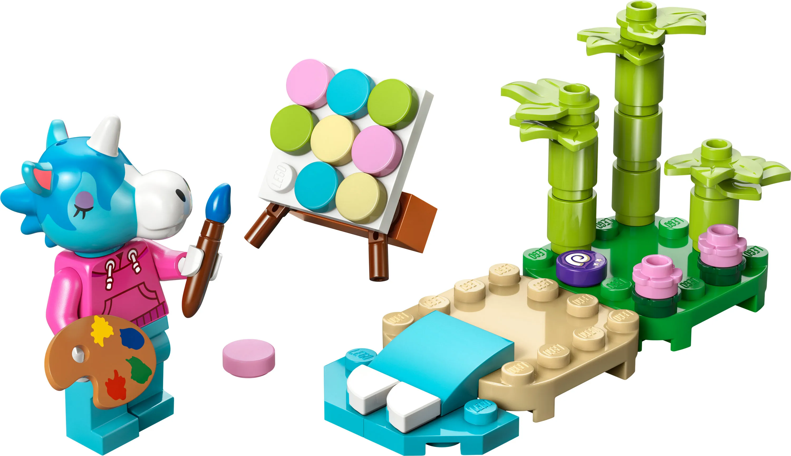 LEGO Animal Crossing Julian's Beach Painting 30703