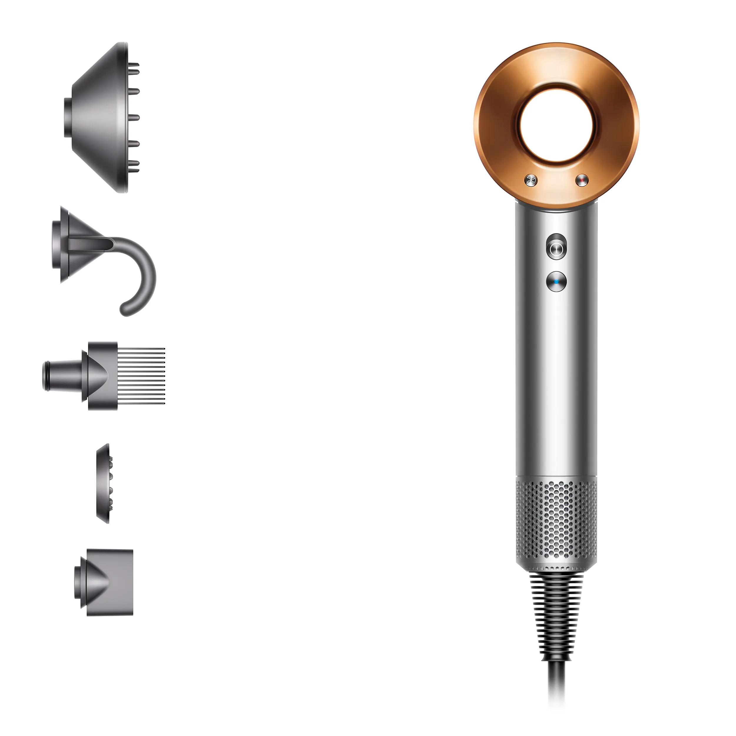 Dyson Supersonic HD07 - hairdryer, Nickel/Copper