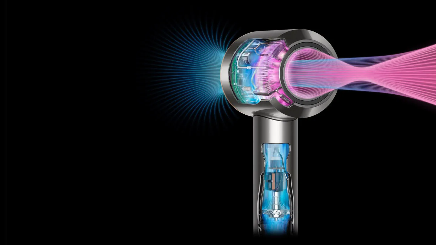 Dyson Supersonic HD07 - hairdryer, Nickel/Copper