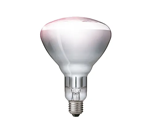 Philips BR125 Infrared Heat Lamp E27 250 W Clear Dimmable