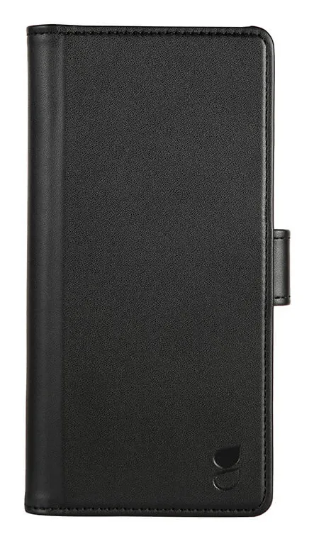 GEAR Wallet, Moto G30 -lompakkokotelo, Musta