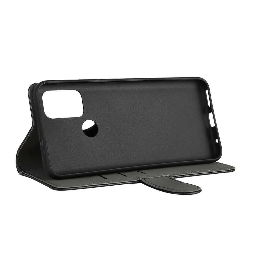 GEAR Wallet, Moto G30 - Wallet Case, Black