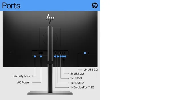 HP 27&quot; E27 G5 Full HD, IPS - monitor