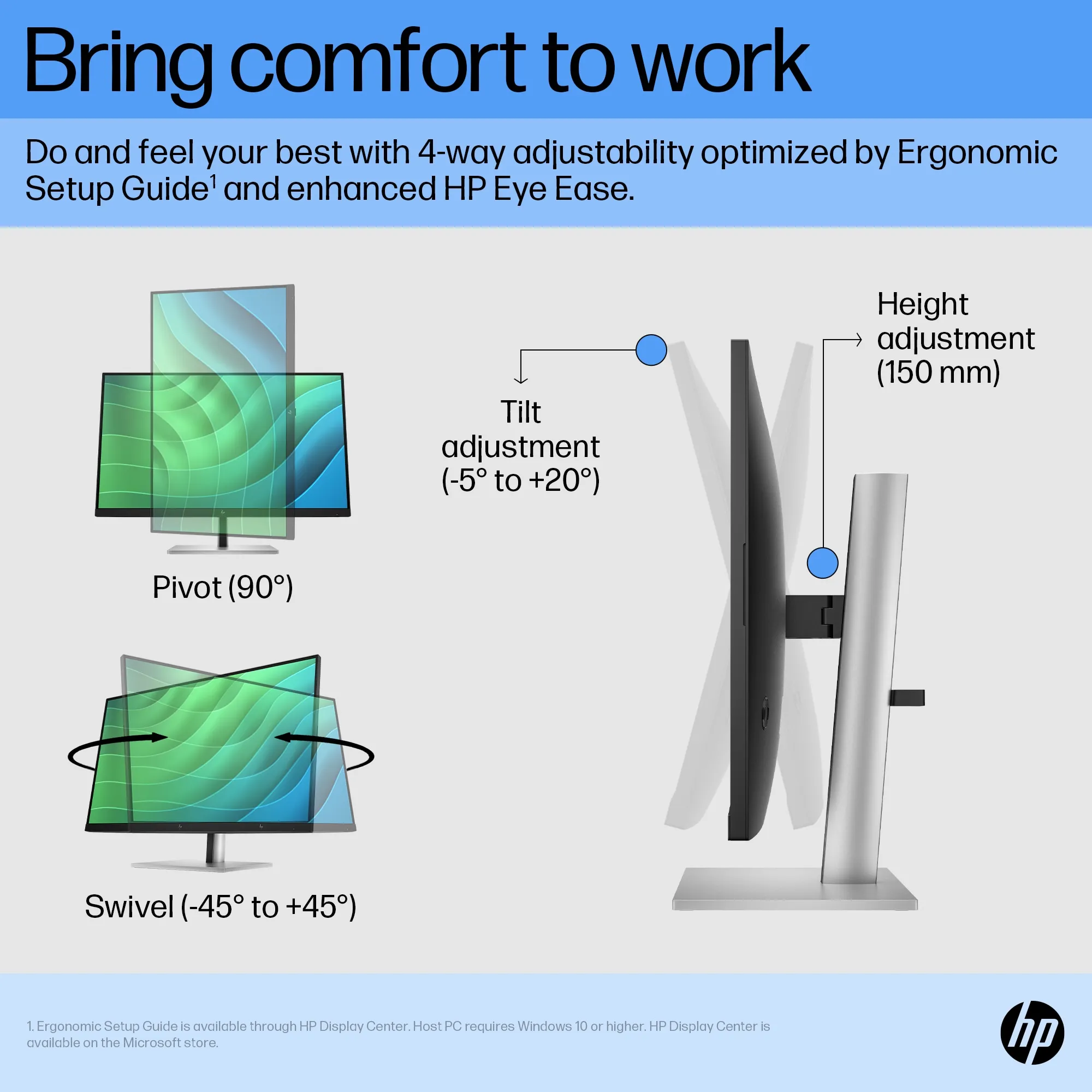 HP 27&quot; E27 G5 Full HD, IPS - monitor