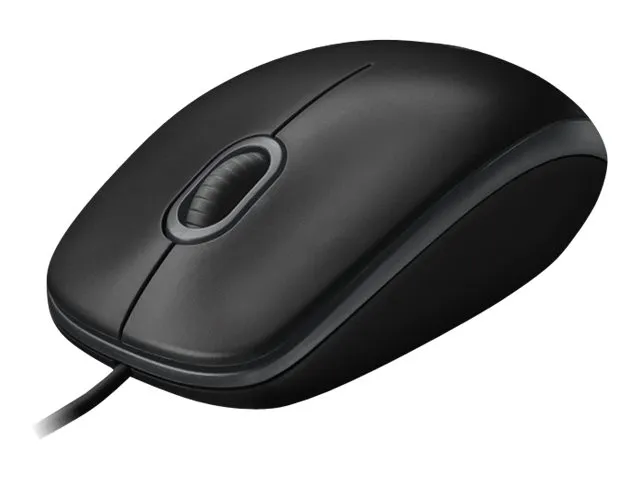 Logitech B100 - mouse, black