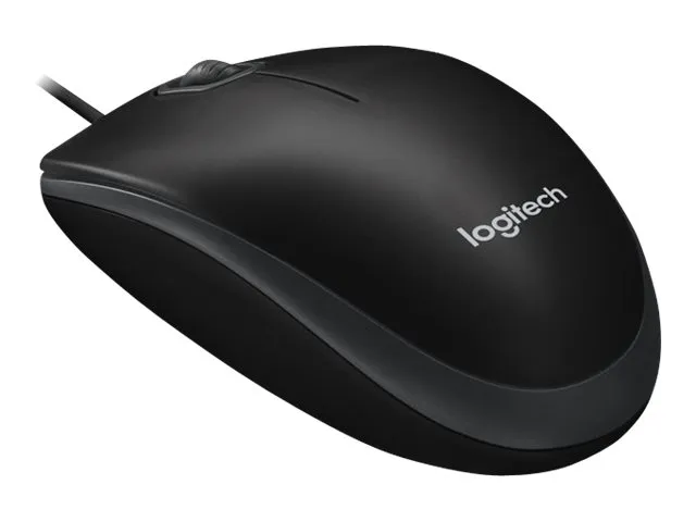 Logitech B100 - mouse, black