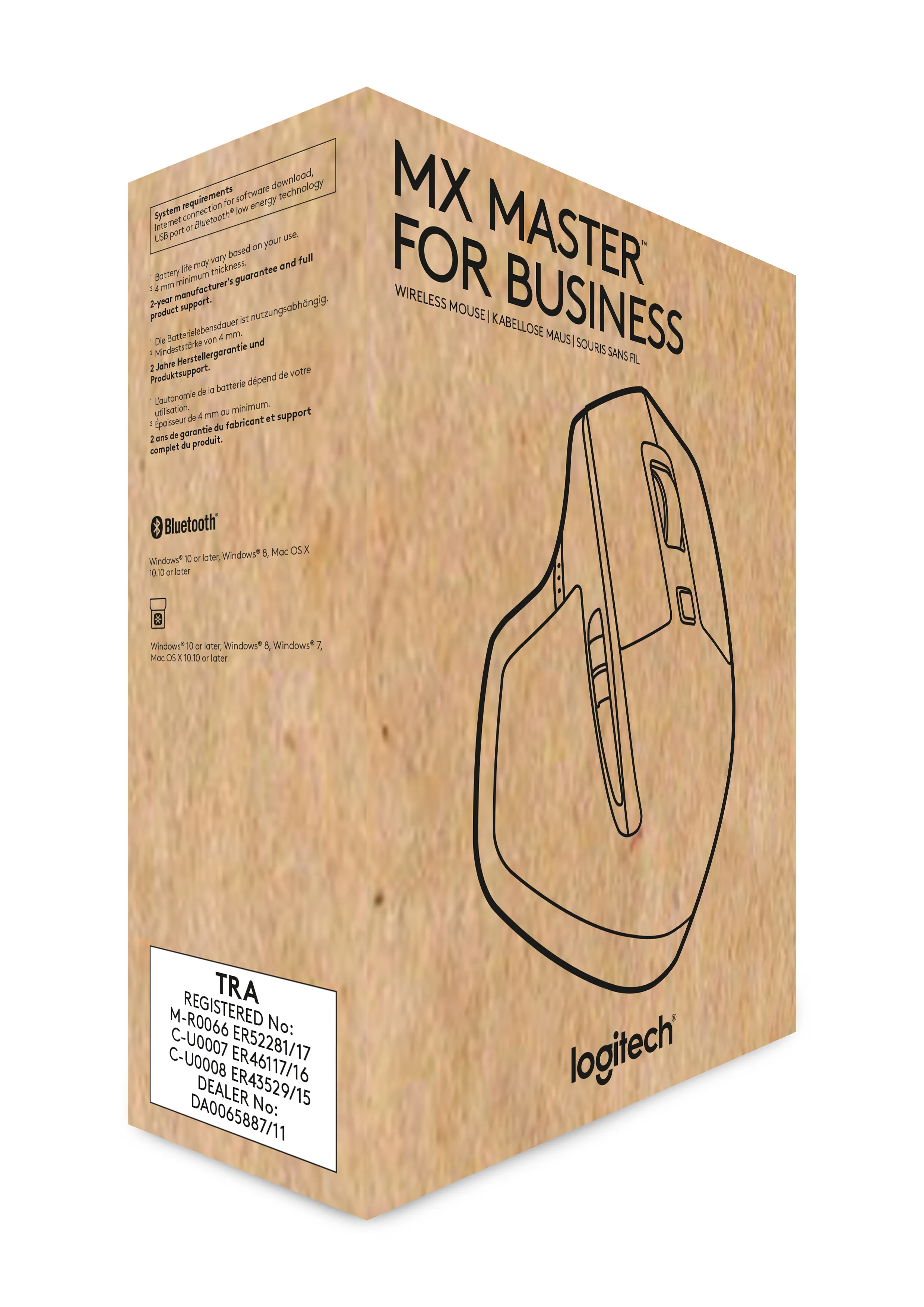 Logitech MX Master -langaton hiiri, pronssi