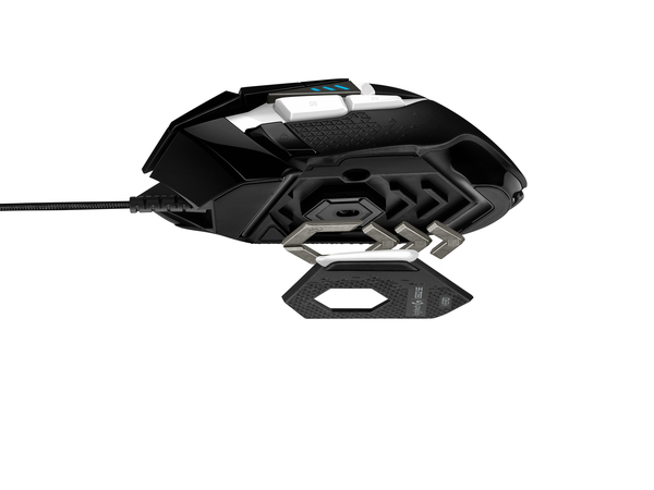 Logitech G502 SE HERO - gaming mouse, black/white