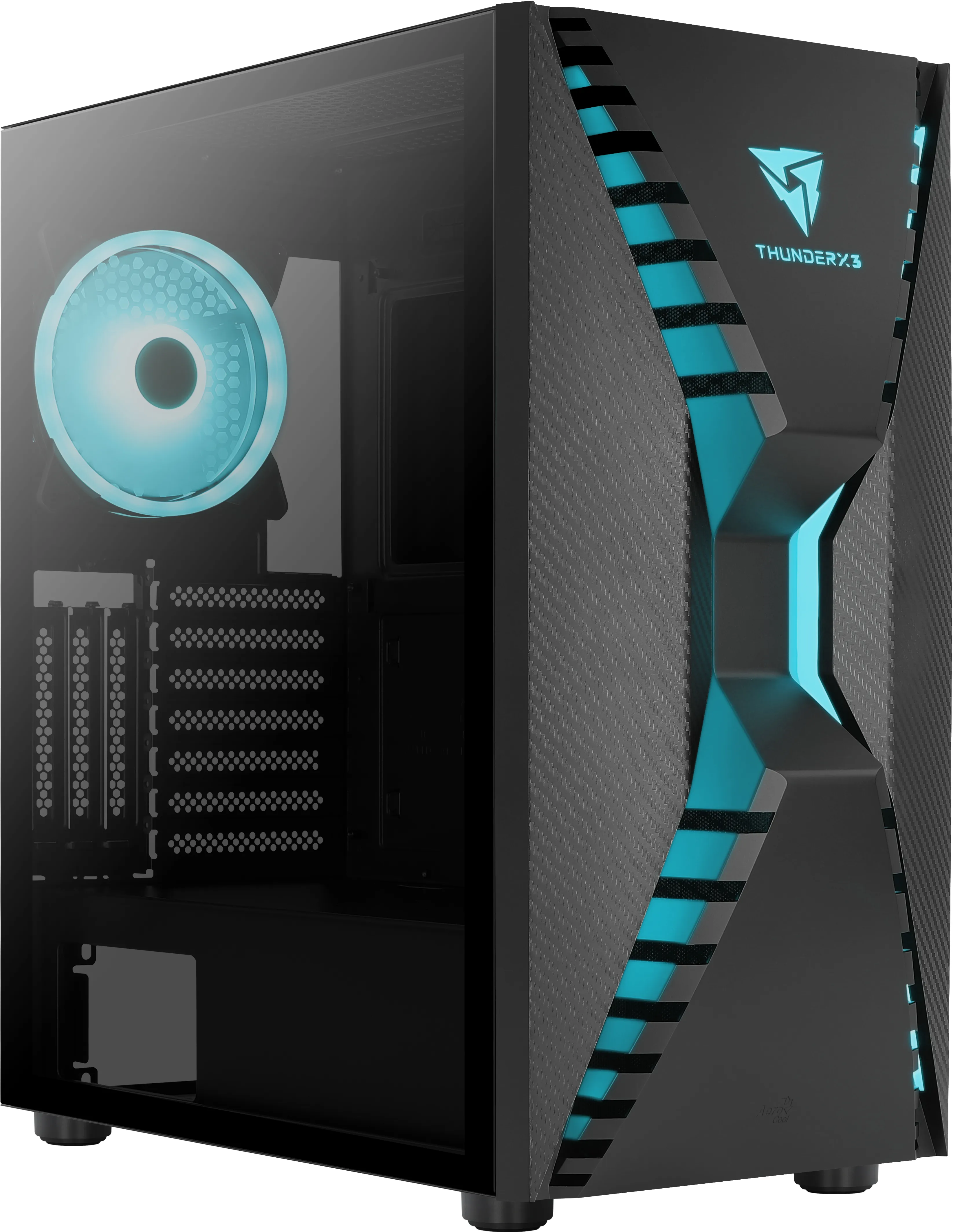 Aerocool Cronus - Mid Tower case, window, Black