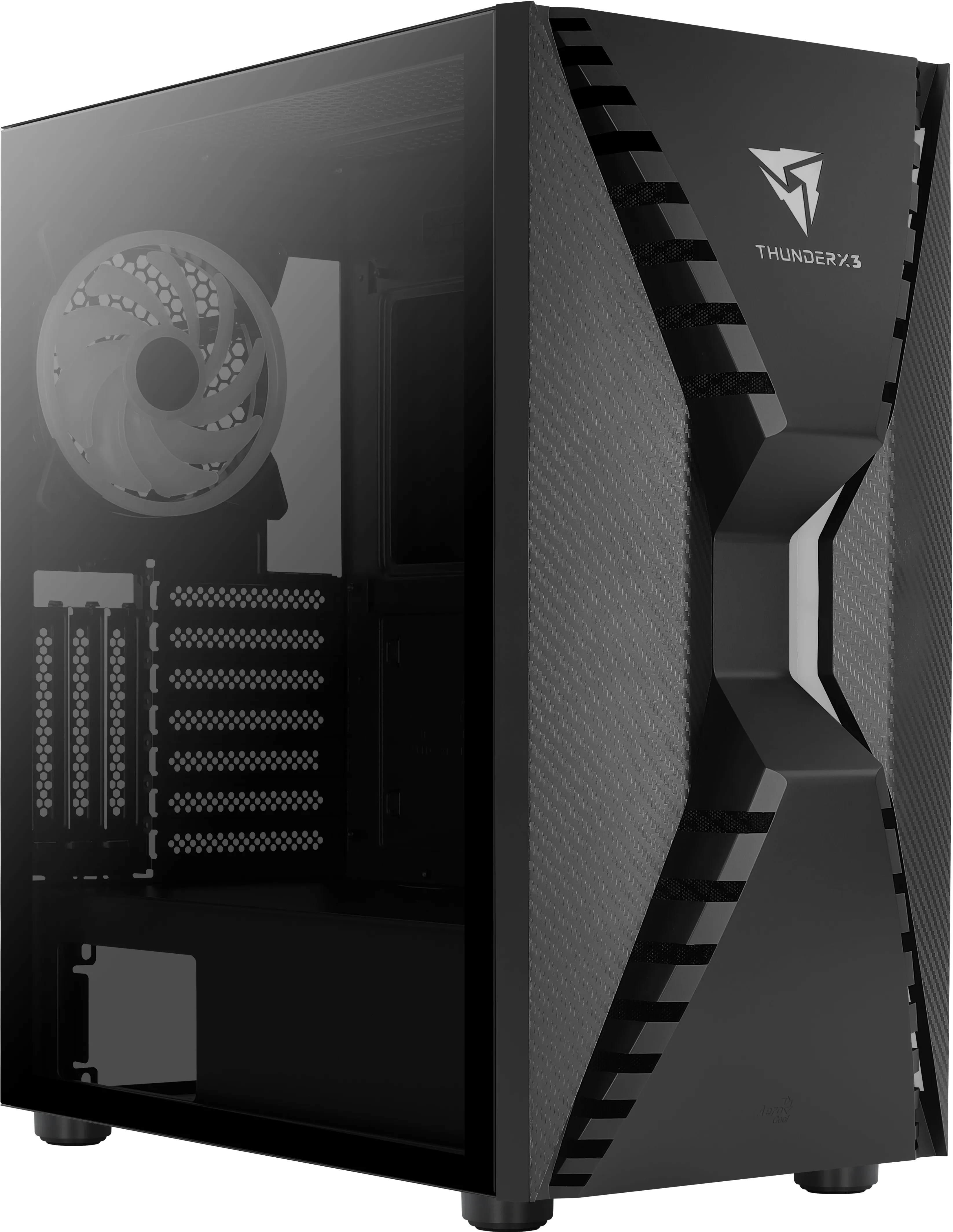 Aerocool Cronus - Mid Tower case, window, Black