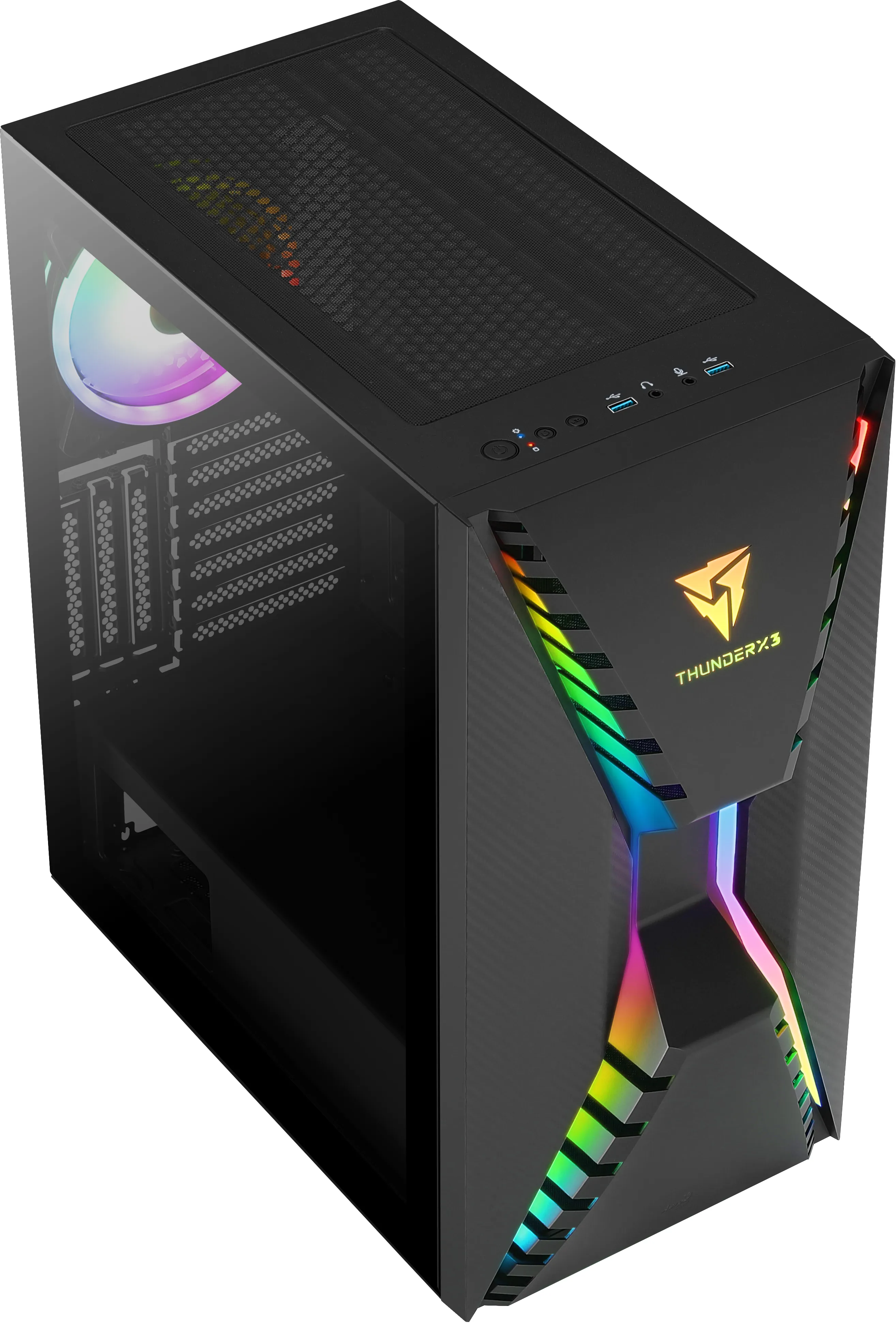 Aerocool Cronus - Mid Tower case, window, Black