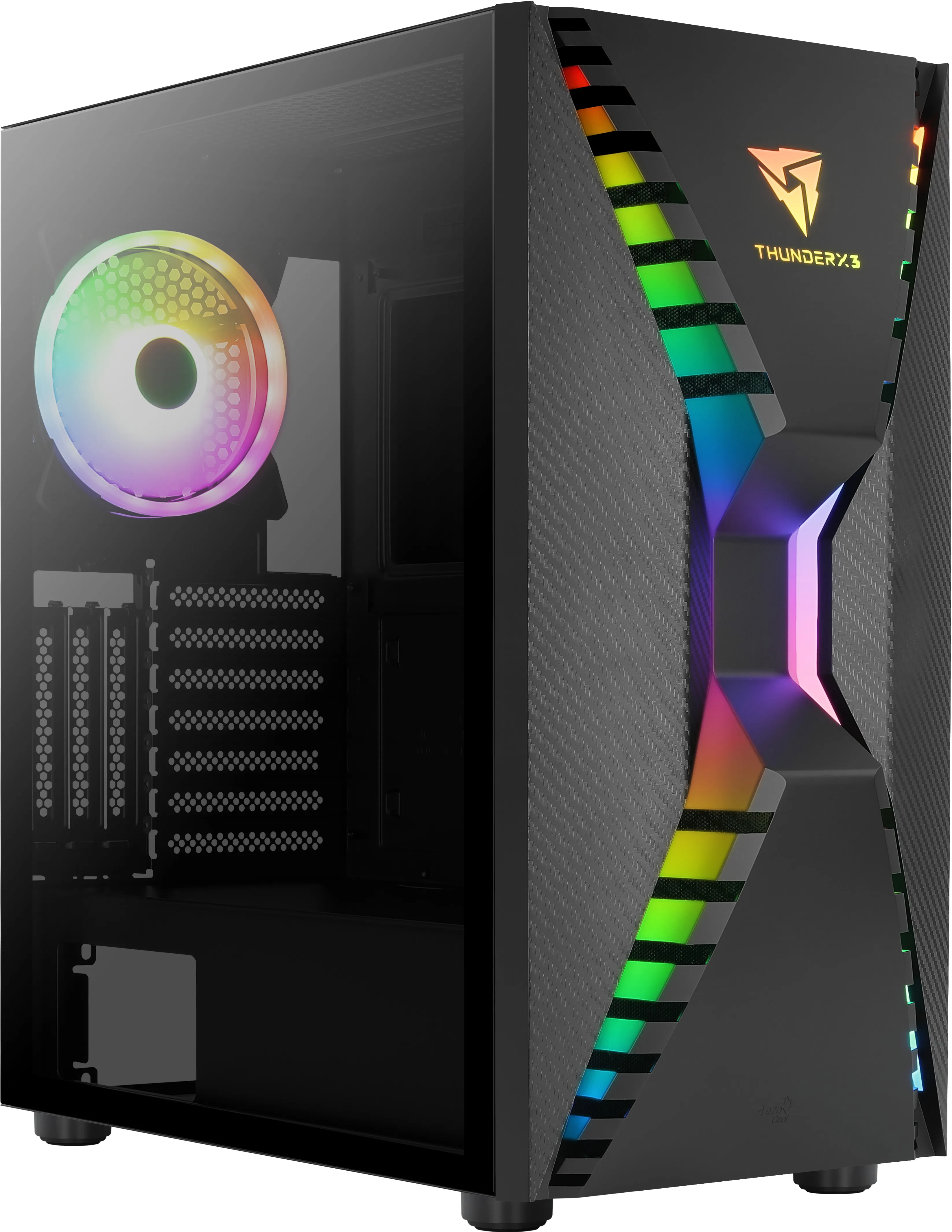 Aerocool Cronus - Mid Tower case, window, Black