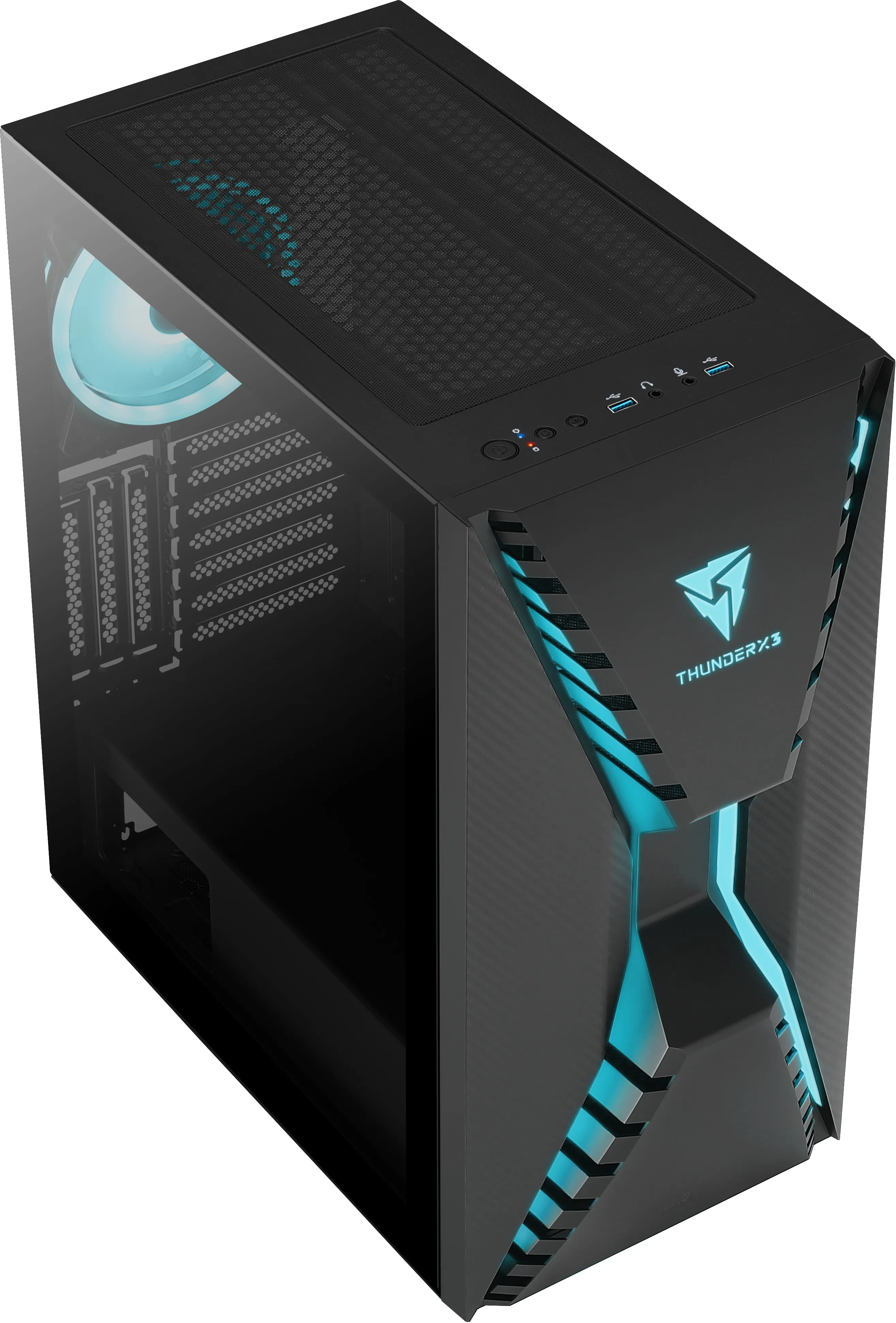 Aerocool Cronus - Mid Tower case, window, Black
