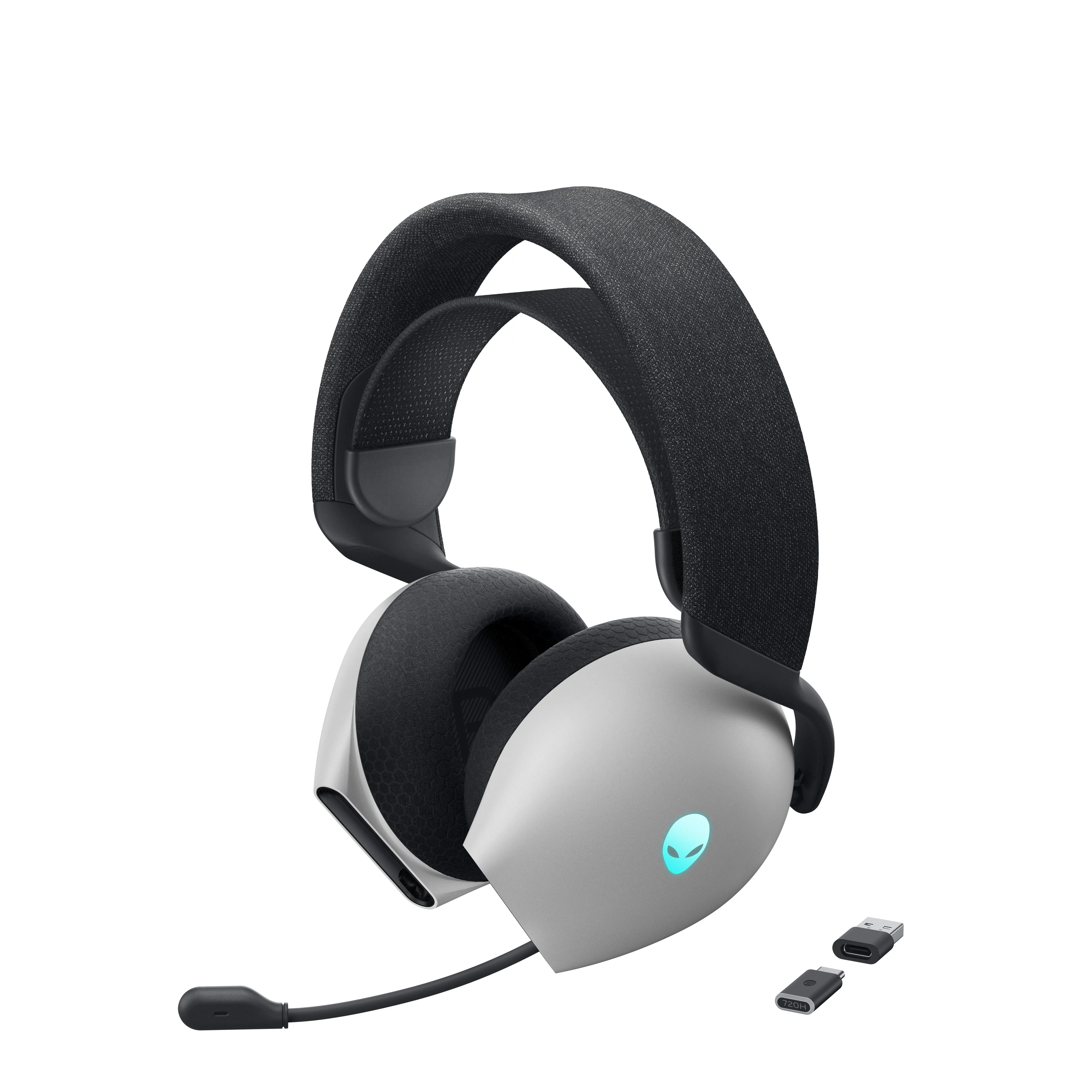 Dell Alienware AW720H Dual Mode -langattomat pelikuulokkeet, harmaa/musta