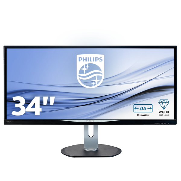 Philips 34" BDM3470UP, 3440x1440px, AH-IPS -n&auml;ytt&ouml;