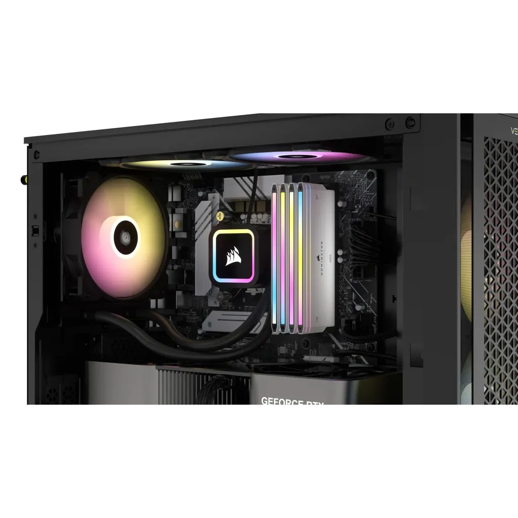 Corsair Dominator Titanium RGB 48GB (2 x 24GB) DDR5 7000 MHz, CL36 Memory, White (XMP)