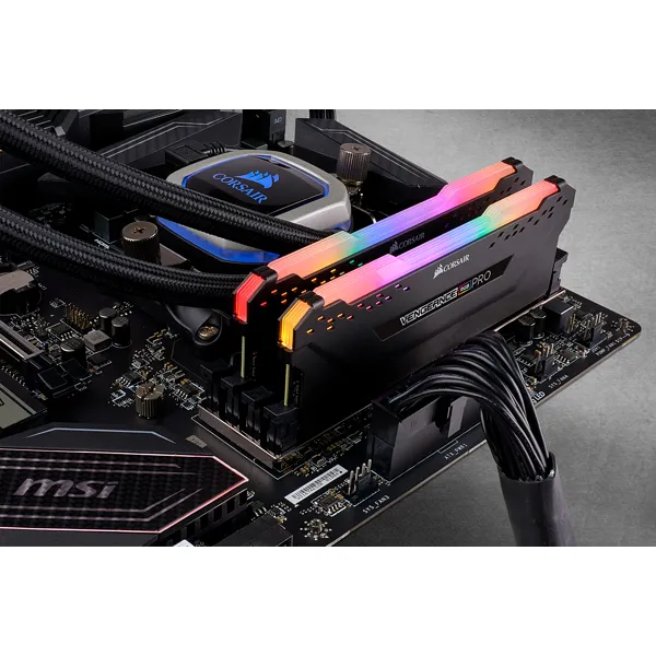 Corsair Vengeance RGB PRO 16GB (2 x 8GB) DDR4 3000 MHz, CL15 Memory (XMP)
