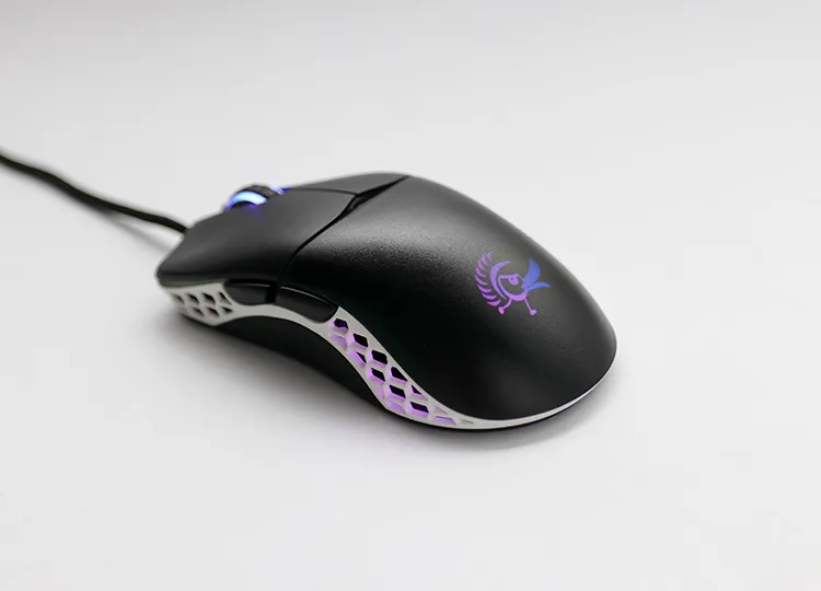 Ducky Feather - gaming mouse, Black