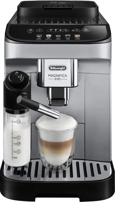 De'Longhi Magnifica Evo ECAM290.61.SB Fully Automatic Espresso Machine, Black and Silver