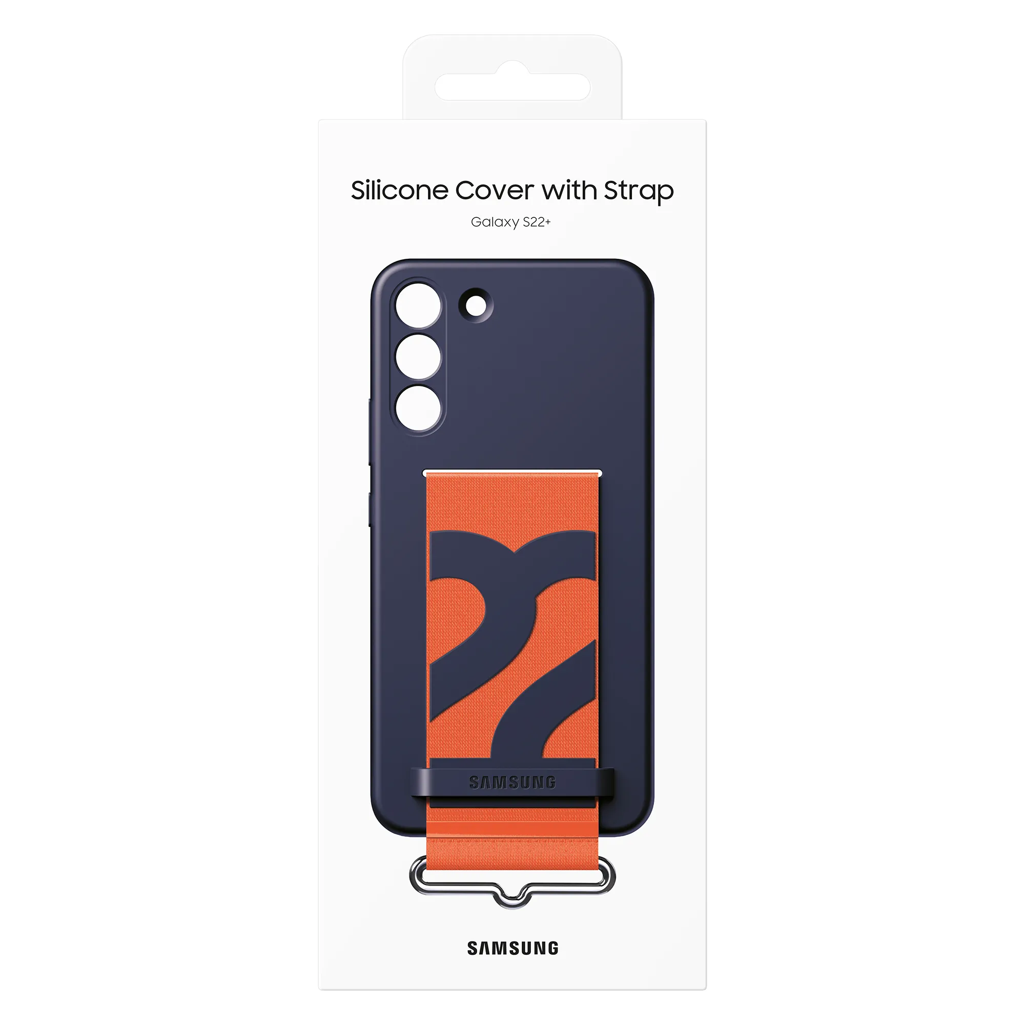 Samsung Galaxy S22+ Silicone Case, Navy