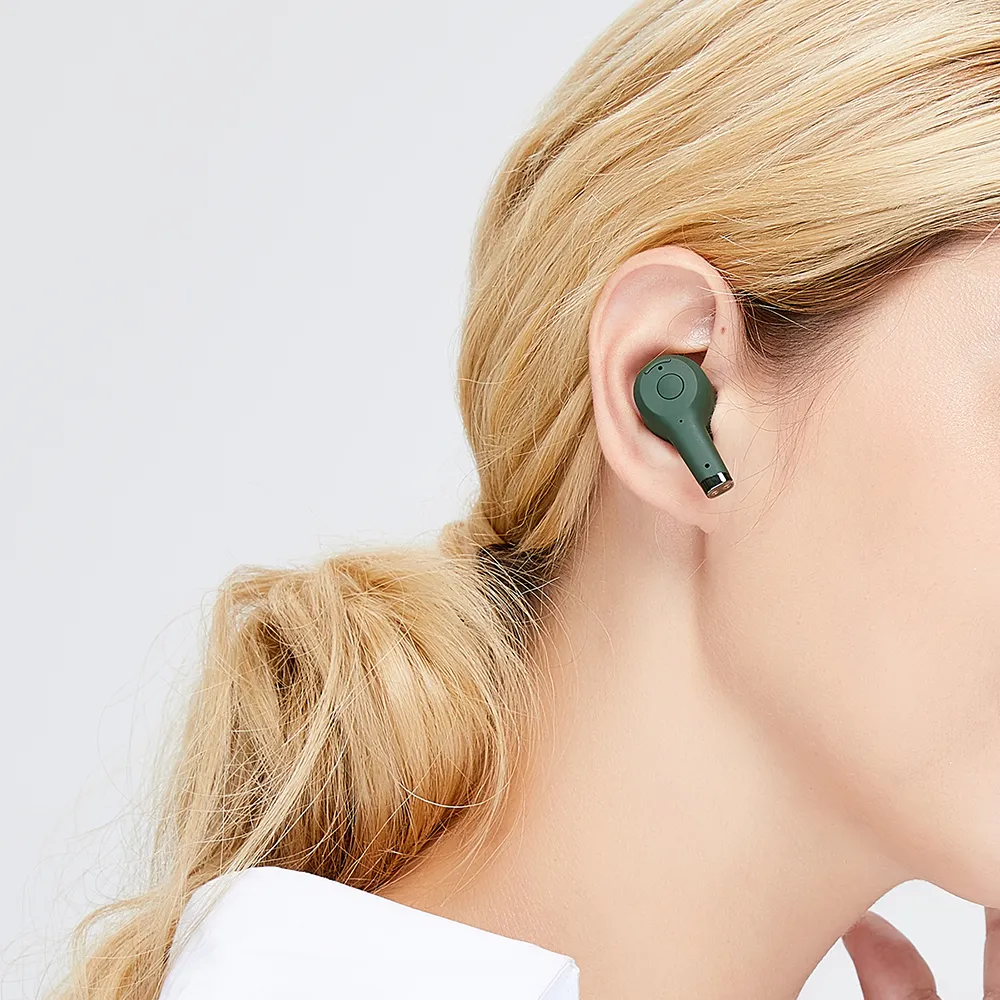 Sudio Ett - wireless in-ear headphones, green (Bundle)