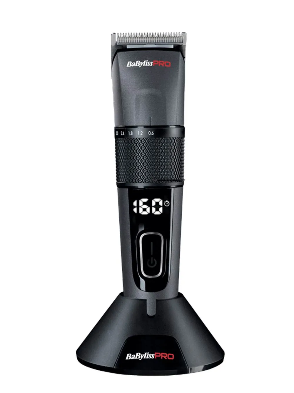 BaByliss PRO Cut Definer+ FX872E johdoton, ladattava -hiustenleikkuukone, musta, harmaa