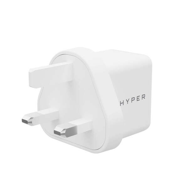 Targus HyperJuice 35 Watt USB-C GaN - V&auml;ggladdare, Vit