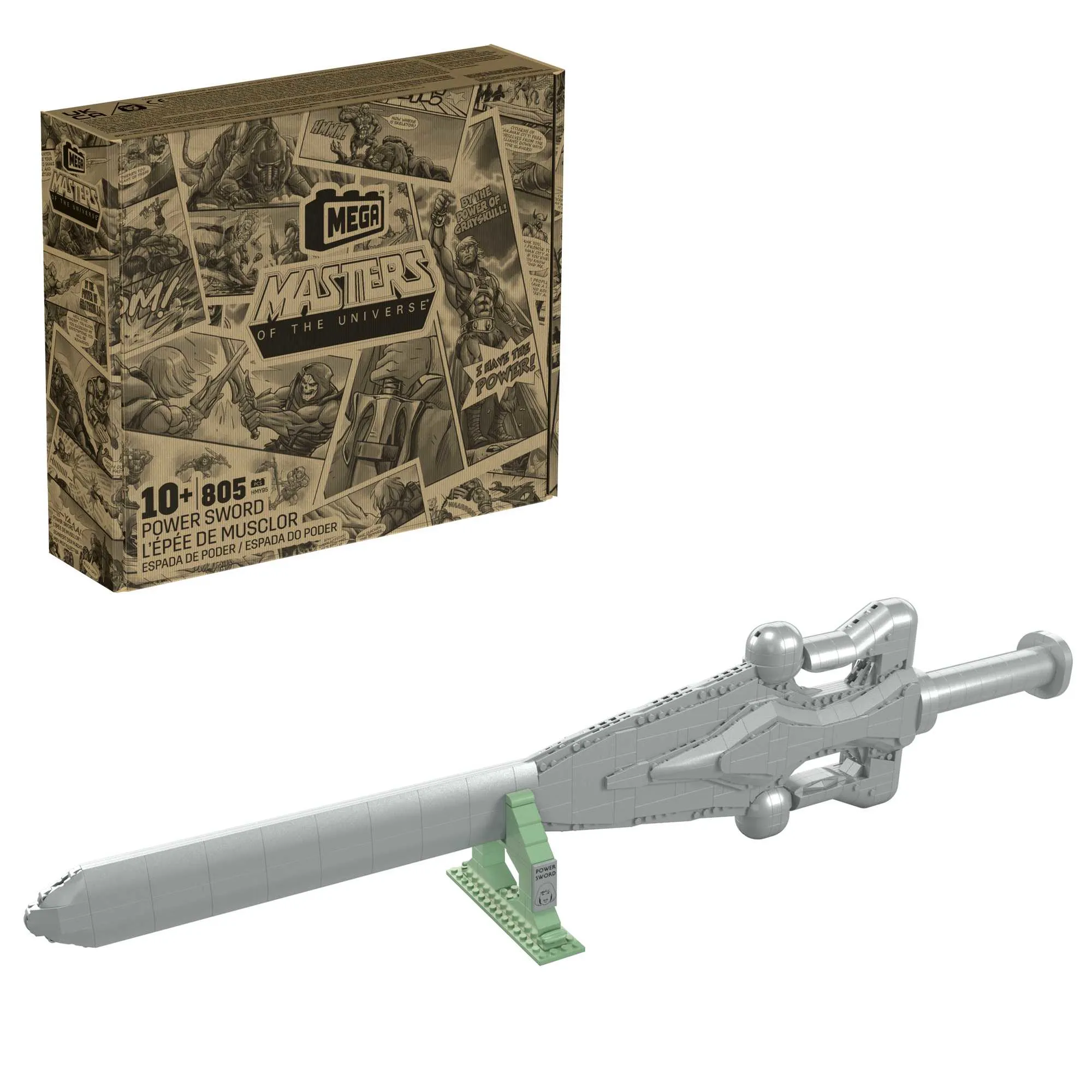 Mattel MEGA Masters of the Universe Origins Collector Sword Construction Toy