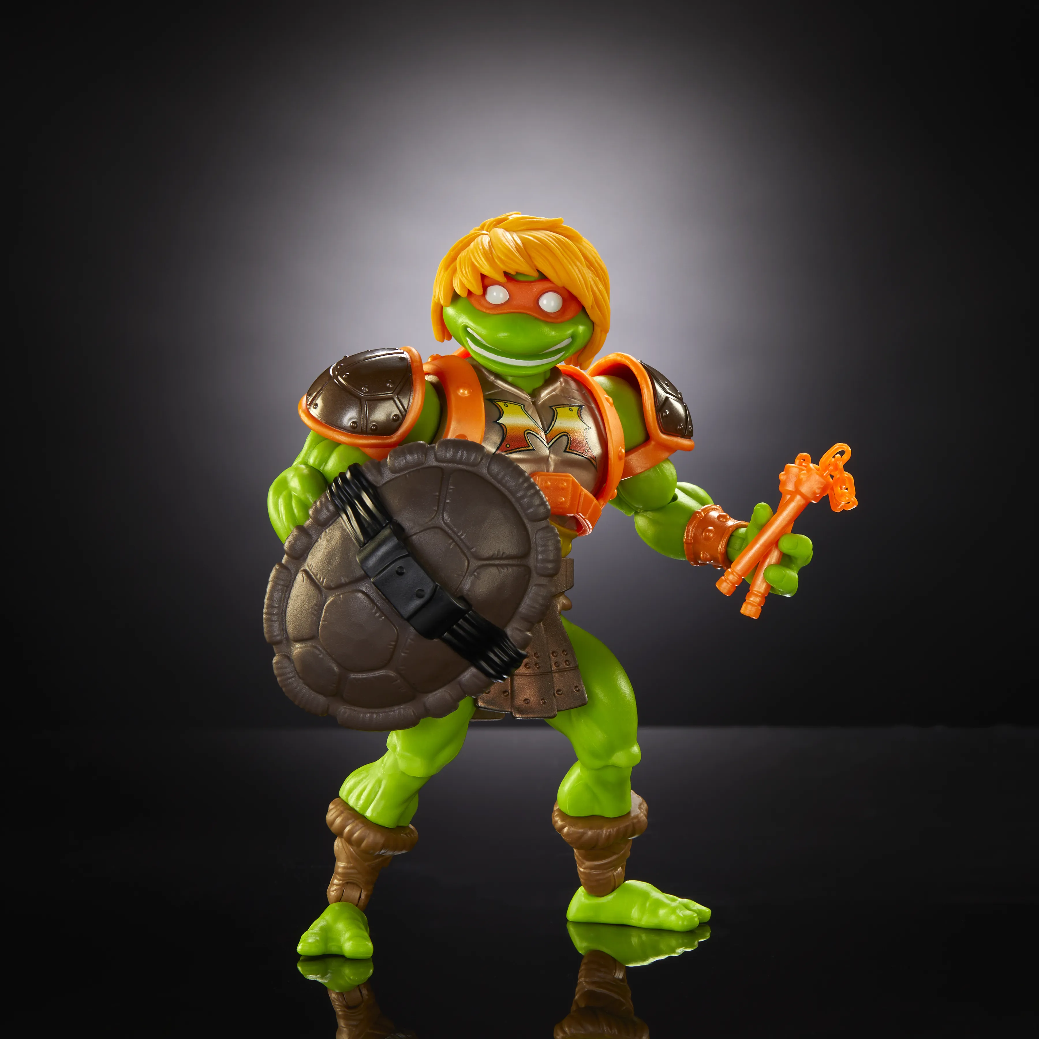 Mattel Masters of the Universe Origins Turtles of Grayskull Michelangelo, toy figure