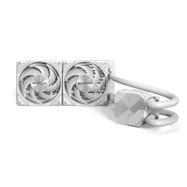 Montech HyperFlow Silent 240 AIO, White