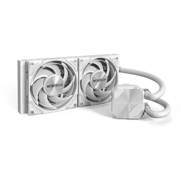 Montech HyperFlow Silent 240 AIO, White