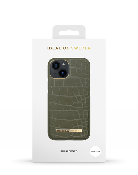 iDeal of Sweden Atelier, iPhone 13 mini - Case, Khaki Croco