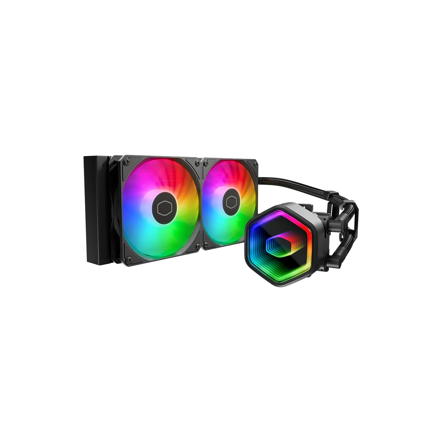 Cooler Master ML240L Core II ARGB - v&auml;tskekylare, svart