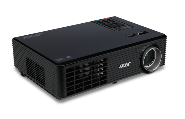 ACER X1263 DLP Projector 3000ANSI Lumen XGA 3D ready 17000:1 2x D-Sub(in/out), Cinch-Video, S-Video, RS232, Audio in