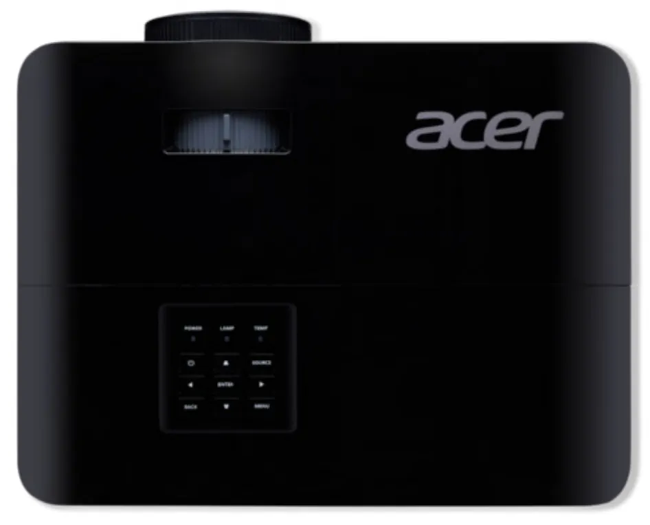 Acer X139 DLP WXGA 5000 ANSI lm -projektori, musta