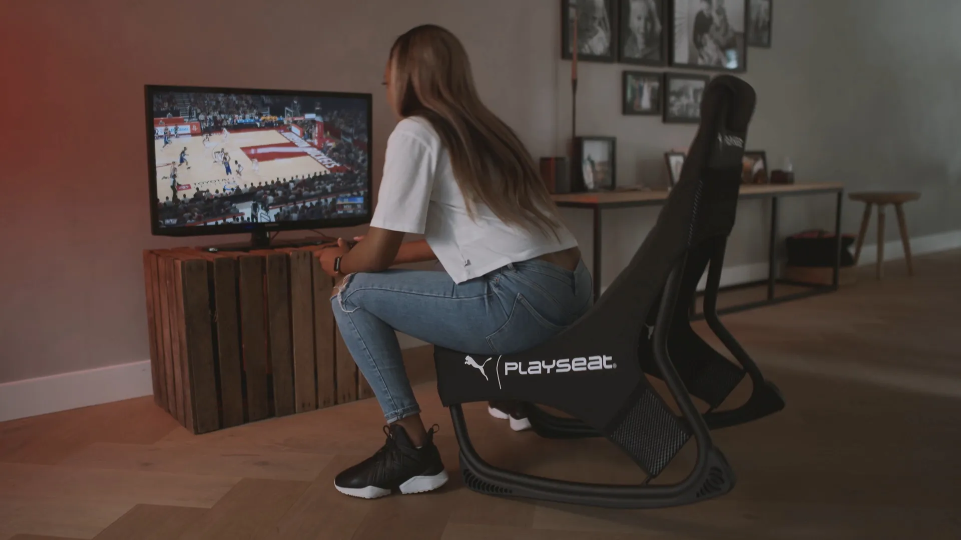 Playseat PUMA Active Game Chair -ajotuoli, musta