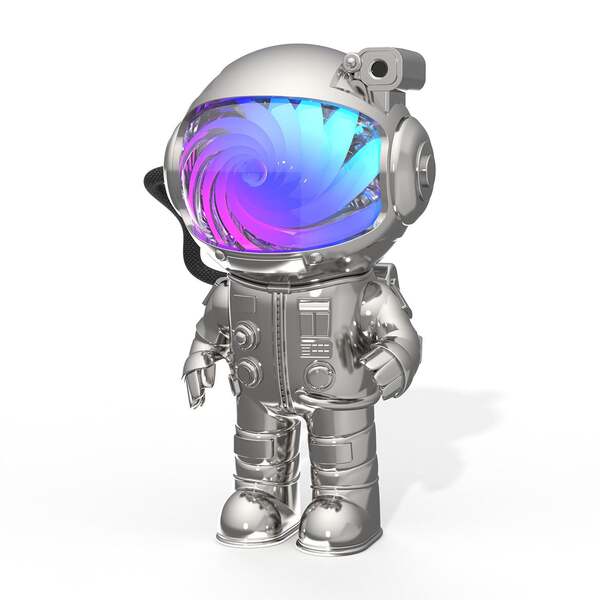 MOB Stellar Light Space Silver Astronaut