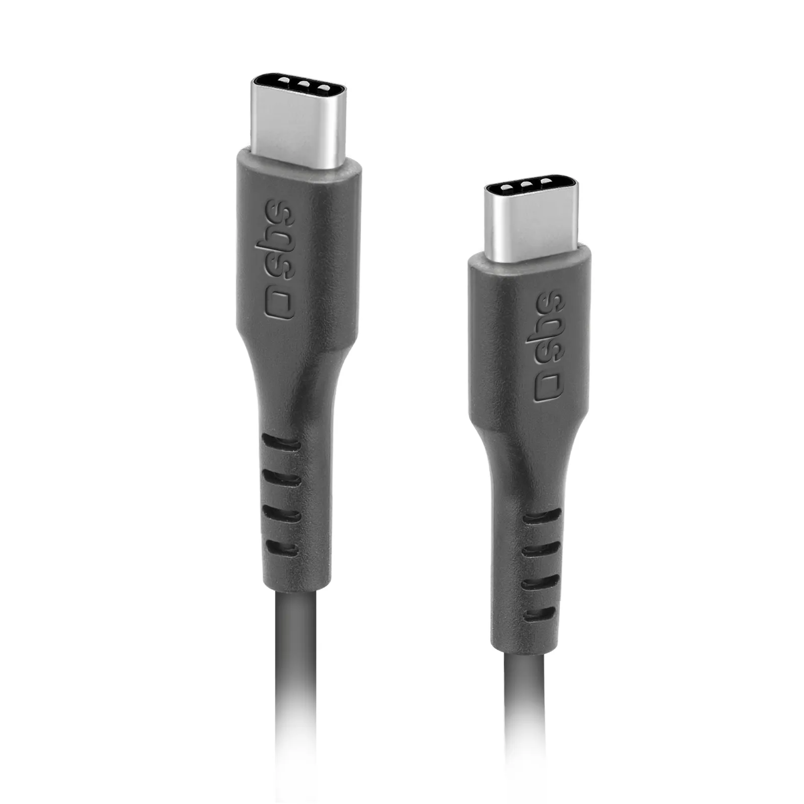 SBS TECABLETCC3M USB-C -kaapeli, 3 m, musta