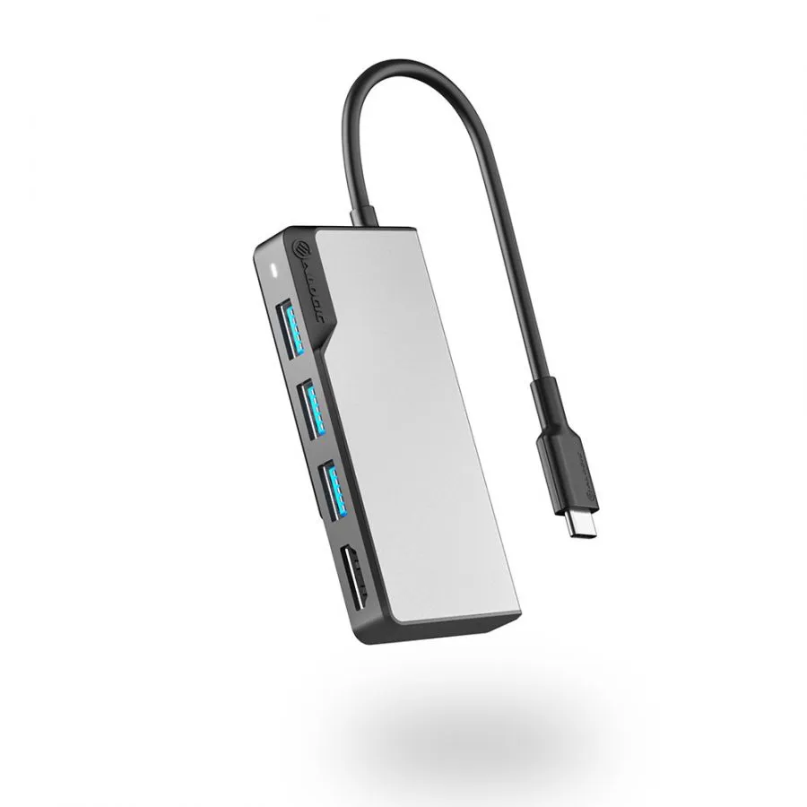 ALOGIC USB-C Fusion CORE 5 in 1 V2 HDMI & USB Hub ? Space Grey