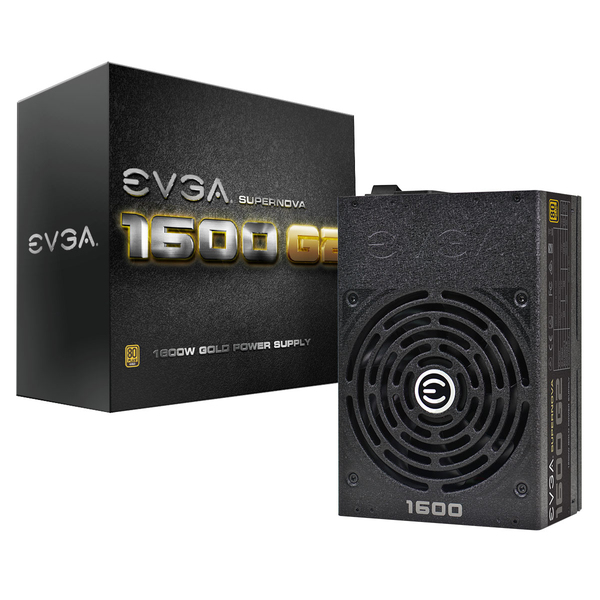 EVGA SuperNova G2 1600W - PSU, 80 Plus Gold