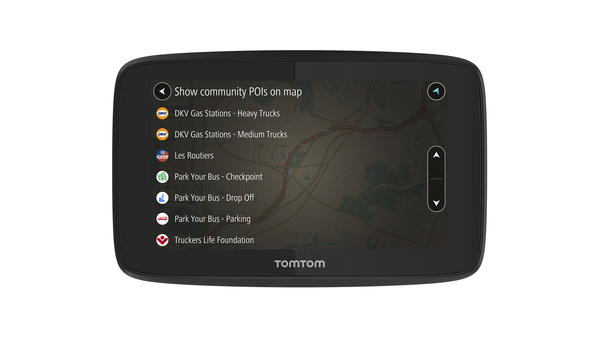 TomTom GO PROFESSIONAL 520 itsen&auml;inen GPS-paikannin 5" n&auml;yt&ouml;ll&auml;. Rekkanavigaatori!