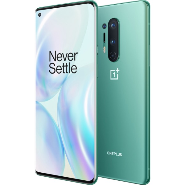 OnePlus 8 256 Gt/12 Gt -Android-puhelin, Glacial Green