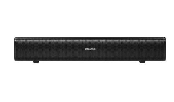 Stage Air Compact Multimedia Under Monitor Soundbar, Black