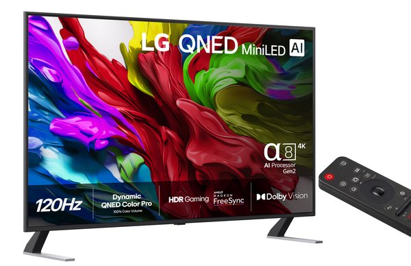LG 75QNED85A6C 75" 4K Mini LED webOS TV, 120Hz, Dolby Vision, HDR10