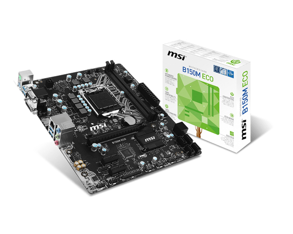 MSI B150M ECO, mATX motherboard